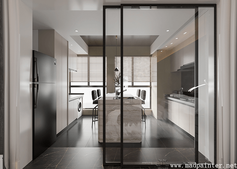 modern apartment rendering2